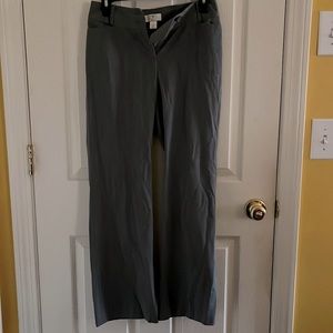 Ann Taylor LOFT petite gray dress pants